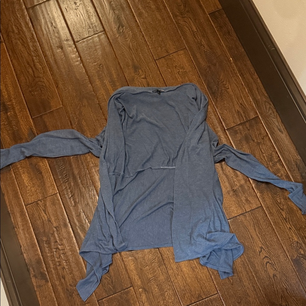 Blue Women's Cardigan Top